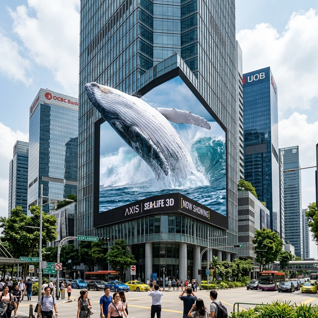 Biển quảng cáo Hologram 3D