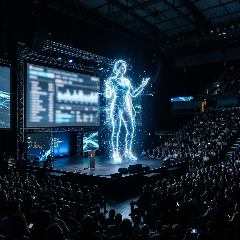Trình chiếu sự kiện Hologram